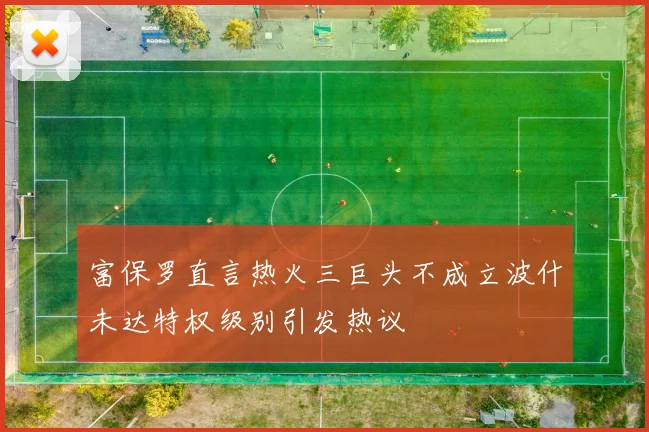 富保罗直言热火三巨头不成立波什未达特权级别引发热议