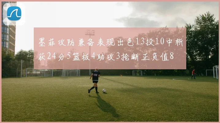 墨菲攻防兼备表现出色13投10中斩获24分5篮板4助攻3抢断正负值8
